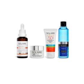Solaris 30 ml Vitamin C Serum ve Yaşlanma Karşıtı Avantaj Paketi