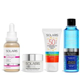 Solaris 30 ml Yaşlanma Karşıtı Collagen Serum ve Avantaj Paketi