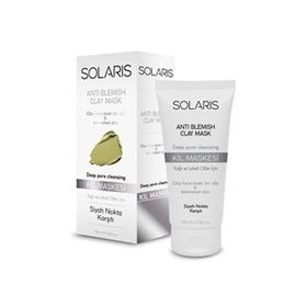 Solaris Yağlı Ve Lekeli Ciltler İçin 100 ml Kil Maskesi
