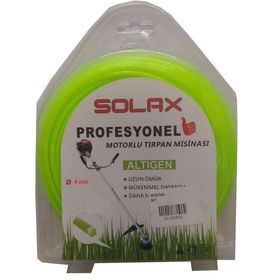 Solax 4 mm 25 m Altıgen Tırpan Misinası