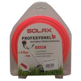 Solax 4 mm 25 m Köşeli Tırpan Misinası