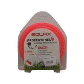 Solax 4 mm 25 m Köşeli Tırpan Misinası