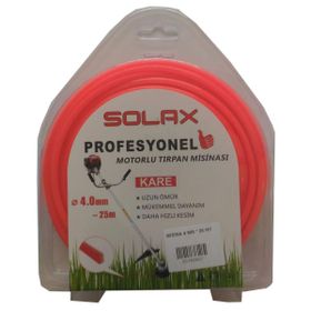 Solax 4 mm 25 m Köşeli Tırpan Misinası