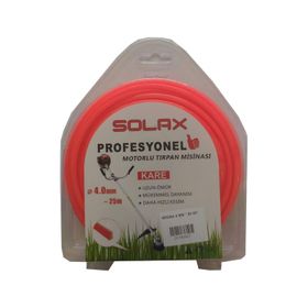 Solax 4 mm 25 m Köşeli Tırpan Misinası