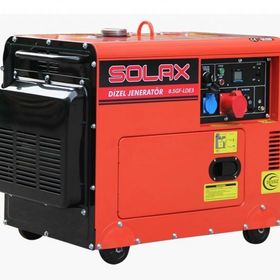 Solax 8.5gf-Lde3 Marşlı Kabinli Trifaze Dizel Jeneratör