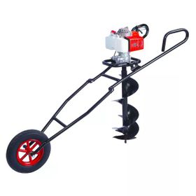 Solax AG52D 20 cm 1.9 HP Arabalı Toprak Burgu Makinesi