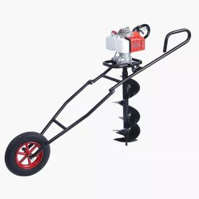 Solax AG65D 20 cm 3 HP Arabalı Toprak Burgu Makinesi