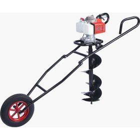 Solax AG65D 30 cm 3 HP Arabalı Toprak Burgu Makinesi