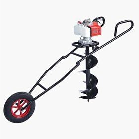 Solax AG65D 30 cm 3 HP Arabalı Toprak Burgu Makinesi