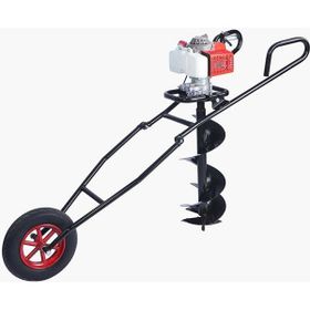 Solax AG65D 30 cm 3 HP Arabalı Toprak Burgu Makinesi