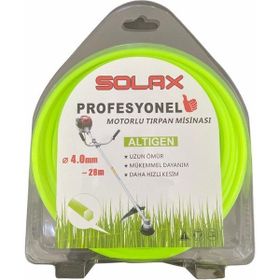 Solax Altıgen 4 mm 28 mt Tırpan Misinası