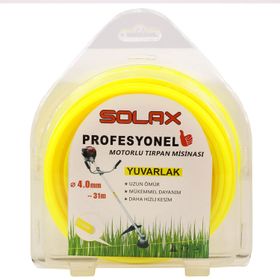 Solax Motorlu Tırpan Yuvarlak 4 mm x 31 m Misina