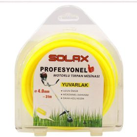 Solax Motorlu Tırpan Yuvarlak 4 mm x 31 m Misina