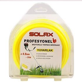 Solax Motorlu Tırpan Yuvarlak 4 mm x 31 m Misina
