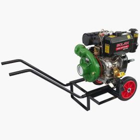 Solax SDP-3YN 13 HP Dizel 3 Yüksek Basınçlı Marşlı Tekerlekli Su Motoru