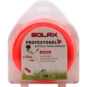 Solax Tırpan Kare Dört köşe 3 mm x 43 m Misina