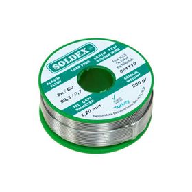 Soldex 1.2 mm 200 gr Leadless Soldering Wire Lehim Teli