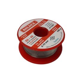 Soldex 100 gr 0.75 mm 60/40 Lehim Teli