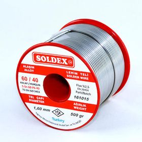 Soldex 1,20 mm 500 gr Sn60 Pb40 Lehim Teli