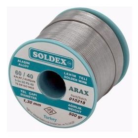 Soldex 500 gr 1,3 mm Araxlı Lehim