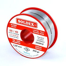 Soldex 60-40 200 gr 0.50 mm Lehim Teli