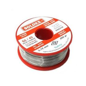Soldex 60-40 200 gr 0.75 mm Lehim Teli