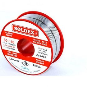 Soldex 60-40 200 gr 1.2 mm Lehim Teli