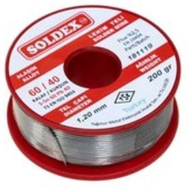 Soldex 60-40 200 gr 1.2 mm Lehim Teli