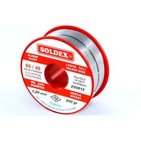 Soldex 60-40 200 gr 1.6 mm Lehim Teli