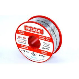 Soldex 60-40 200 gr 1.6 mm Lehim Teli