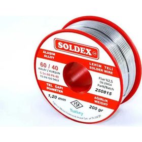 Soldex 60-40 200 gr 1.6 mm Lehim Teli