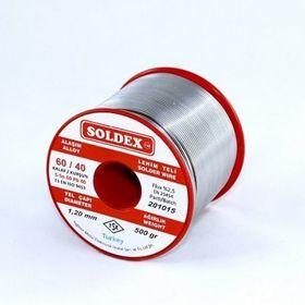 Soldex 60-40 500 gr 1.2 mm Lehim Teli