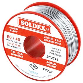 Soldex 601002 1.00 mm 200 gr Lehim Teli