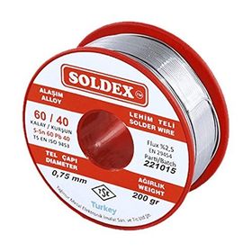 Soldex 601002 1.00 mm 200 gr Lehim Teli