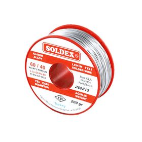 Soldex 601002 1.00 mm 200 gr Lehim Teli
