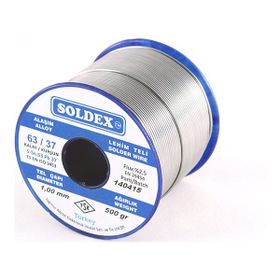 Soldex 63-37 500 gr 0.75 mm Lehim Teli