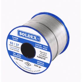 Soldex 63-37 500 gr 0.75 mm Lehim Teli