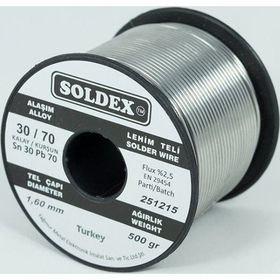 Soldex SN30-PB70 1.6 mm 200 gr Lehim Teli