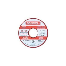Soldex SN60 PB40 0.50 mm 200 gr Lehim Teli