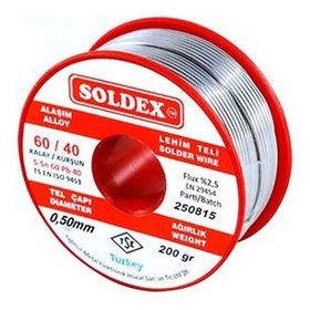 Soldex SN60 PB40 0.50 mm 200 gr Lehim Teli