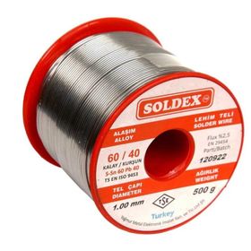 Soldex SN60-PB40 500 gr 1 mm Lehim Teli