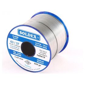 Soldex SN63-PB37 0.75 mm 200 gr Lehim Teli