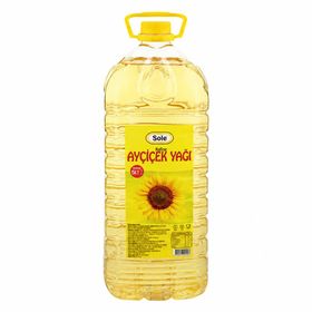 Sole 5 lt Pet Şişe Ayçiçek Yağı