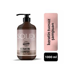 Solex Keratin ve Zeytinyağlı Tuzsuz Tüm Saçlar 1 lt Şampuan