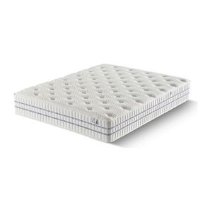 Soley Blue Night 150x200 cm Sert-Yumuşak Çift Kullanım Özellikli Ergonomik Hybrid Yatak