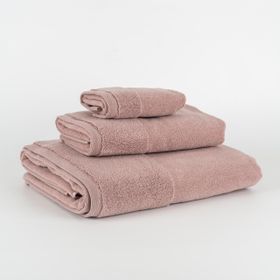 Soley Hermoso Gül Kurusu %100 Pamuk 3'lü Havlu Seti