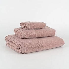 Soley Hermoso Gül Kurusu %100 Pamuk 3'lü Havlu Seti