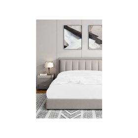 Soley Jersey Beyaz %100 Pamuk Çift Kişilik 180x200 cm Lastikli Çarşaf