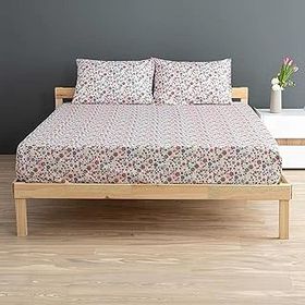 Soley Liberty Bordo %100 Pamuk Tek Kişilik 100x200 cm Lastikli Çarşaf Seti