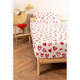 Soley Mix & Match Lover %100 Pamuk Tek Kişilik Çarşaf Seti